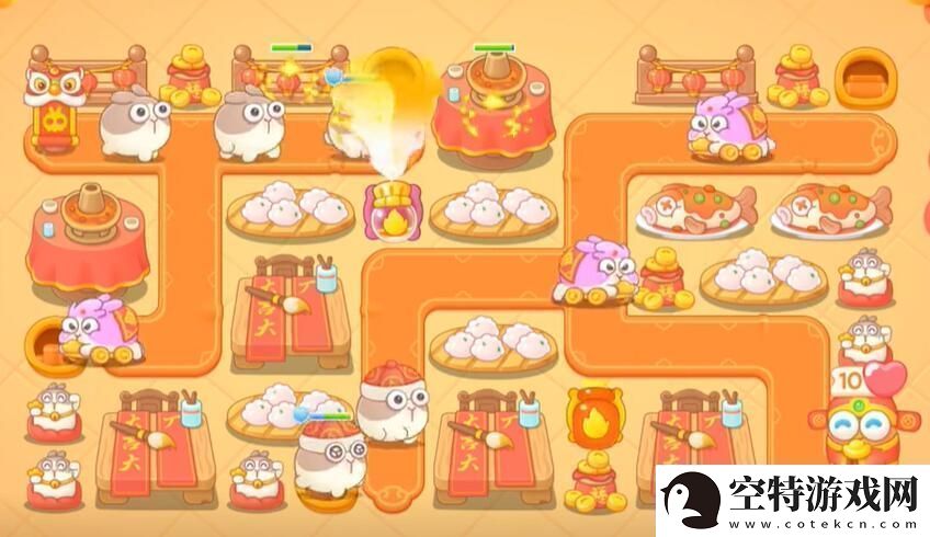 保卫萝卜4福神大作战第9关怎么过