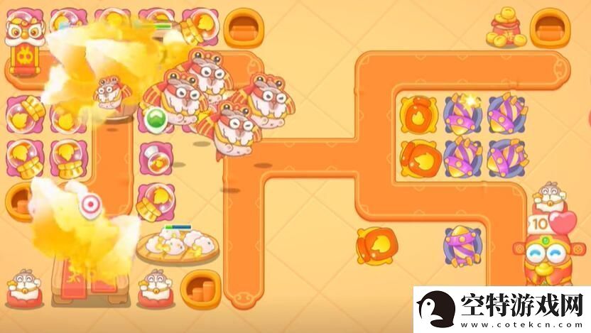 保卫萝卜4福神大作战第9关怎么过