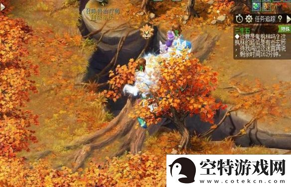 梦幻西游三生石枫叶林怎么出去