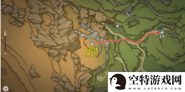 原神劫波莲采集位置分享
