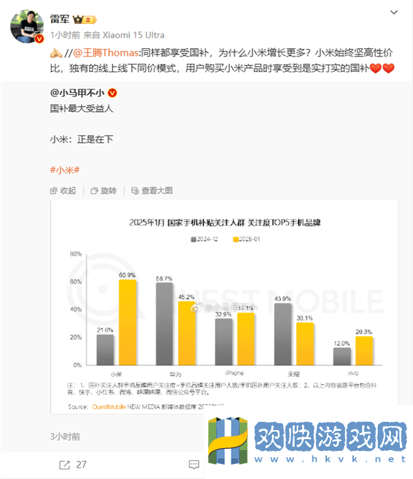 小米国补关注度登顶！王腾揭秘