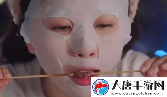 同样表演吃面条