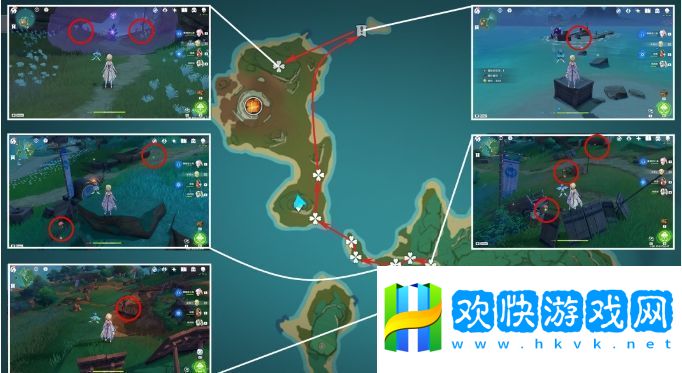原神血斛采集路线推荐